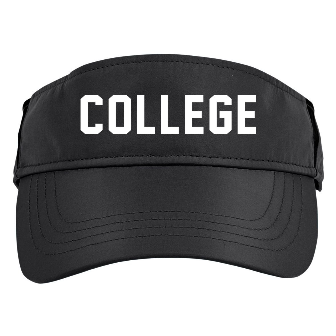 College Logo Adult Drive Performance Visor