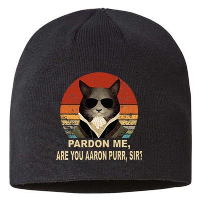 Alexander Hamilton Cat Sustainable Beanie