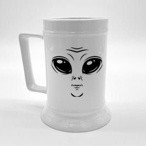 Alien Halloween Costume Cosmic Green Alien Face Halloween Beer Stein