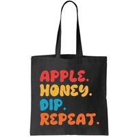 Apple Honey Dip Repeat Rosh Hashanah Jewish New Year Bag