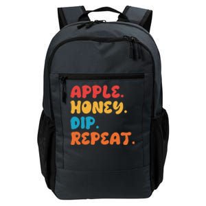 Apple Honey Dip Repeat Rosh Hashanah Jewish New Year Daily Commute Backpack