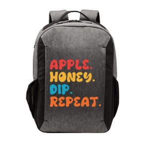 Apple Honey Dip Repeat Rosh Hashanah Jewish New Year Vector Backpack