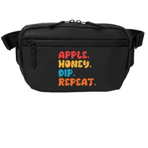 Apple Honey Dip Repeat Rosh Hashanah Jewish New Year Crossbody Pack