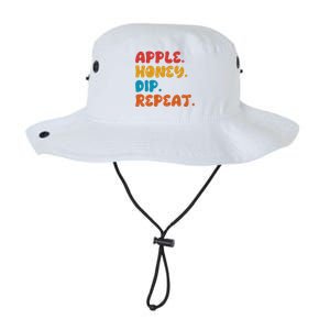 Apple Honey Dip Repeat Rosh Hashanah Jewish New Year Legacy Cool Fit Booney Bucket Hat