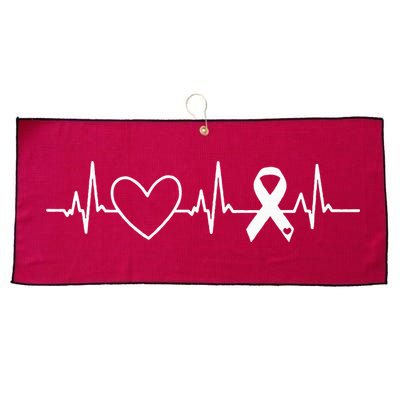 American Heart Disease Awareness Month Ribbon Go Red Heart Large Microfiber Waffle Golf Towel