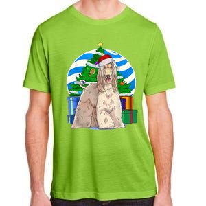 Afghan Hound Dog Christmas Tree Decor Gift Adult ChromaSoft Performance T-Shirt