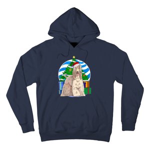 Afghan Hound Dog Christmas Tree Decor Gift Hoodie