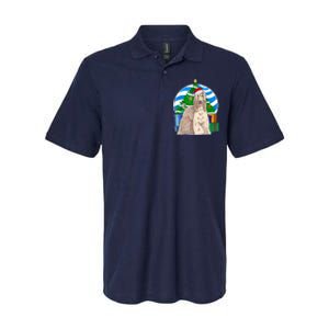 Afghan Hound Dog Christmas Tree Decor Gift Softstyle Adult Sport Polo