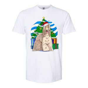 Afghan Hound Dog Christmas Tree Decor Gift Softstyle CVC T-Shirt