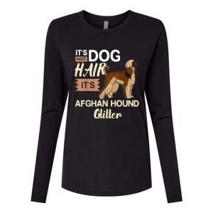 Afghan Hound Dog Gift Puppies Owner Lover Womens Cotton Relaxed Long Sleeve T-Shirt