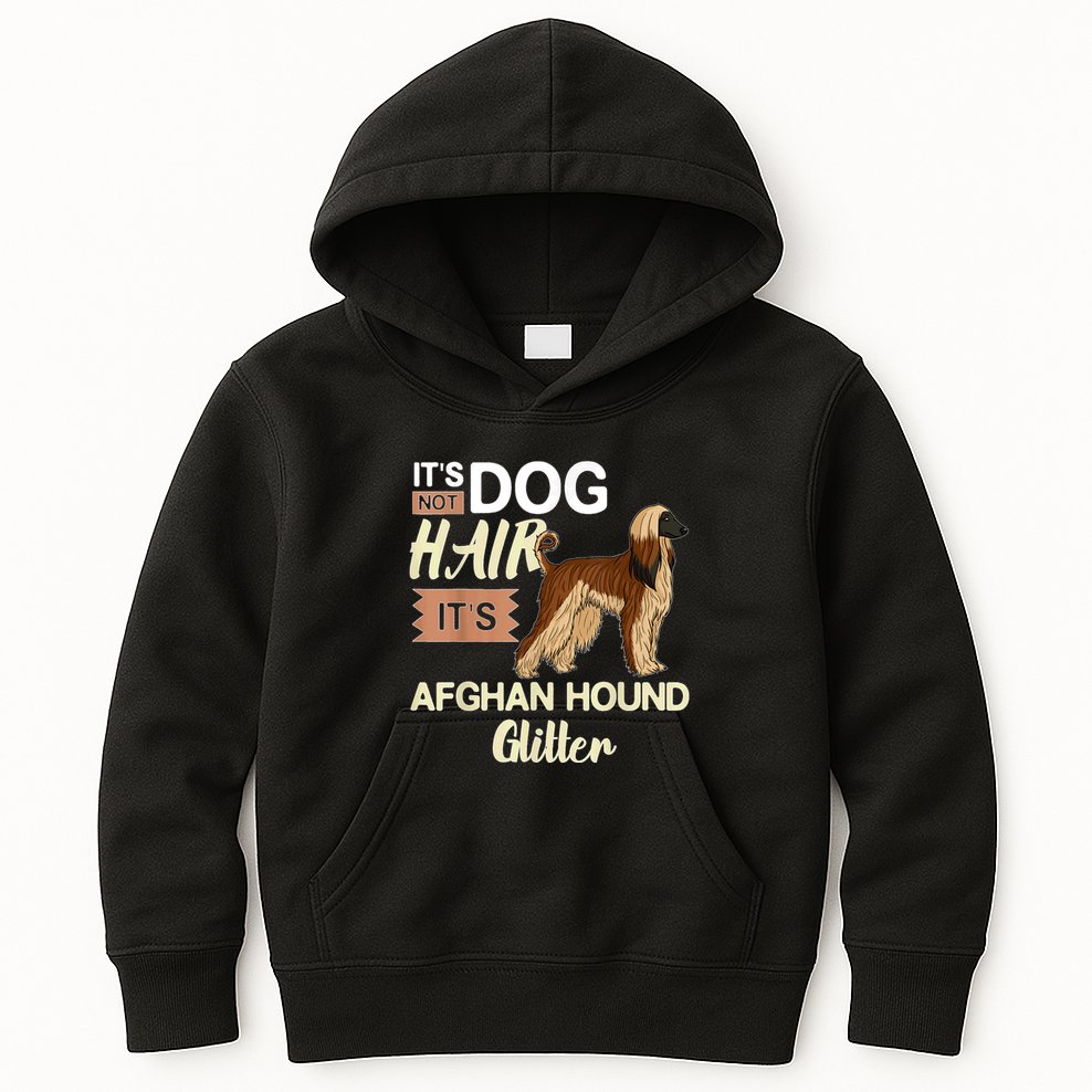 Afghan Hound Dog Gift Puppies Owner Lover Kids Hoodie