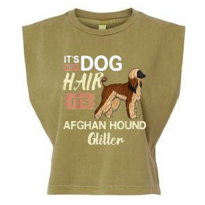 Afghan Hound Dog Gift Puppies Owner Lover Garment-Dyed Women's Muscle Tee