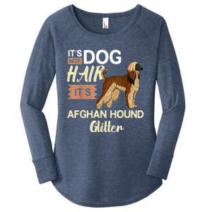 Afghan Hound Dog Gift Puppies Owner Lover Women's Perfect Tri Tunic Long Sleeve Shirt