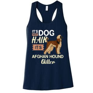 Afghan Hound Dog Gift Puppies Owner Lover Women's Racerback Tank