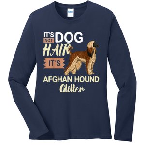 Afghan Hound Dog Gift Puppies Owner Lover Ladies Long Sleeve Shirt