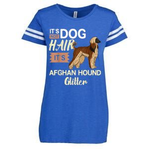 Afghan Hound Dog Gift Puppies Owner Lover Enza Ladies Jersey Football T-Shirt