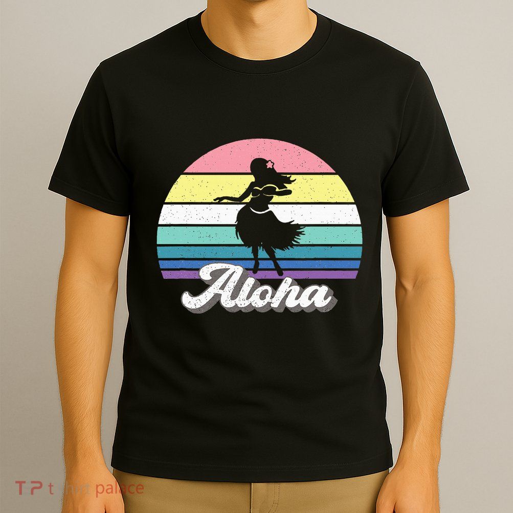 Aloha Hula Dancer Girl Cute Hawaiian Hawaii Dance T-Shirt