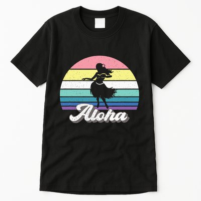 Aloha Hula Dancer Girl Cute Hawaiian Hawaii Dance Tall T-Shirt