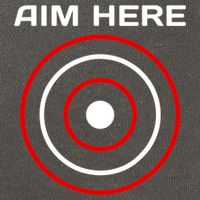 Aim Here Darts Players Bullseye Target Shooting Club Cotton Canvas Backpack