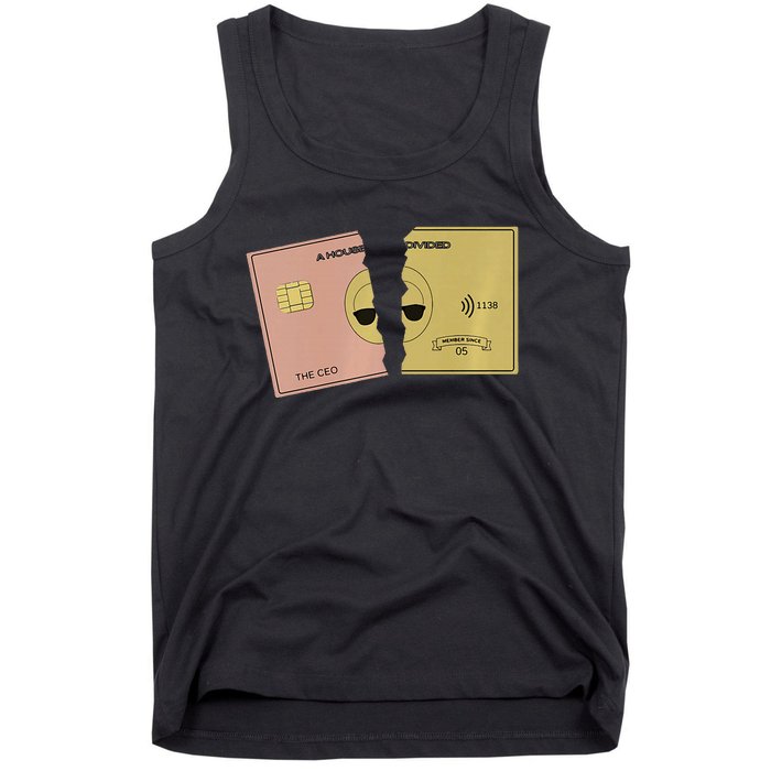 A House Divided Gold Card Tank Top