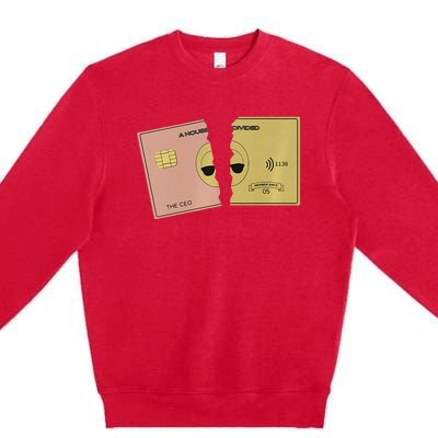 A House Divided Gold Card Premium Crewneck Sweatshirt