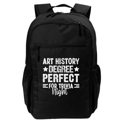 Art History Degree Trivia Buffs Art Historian Museum Backpack