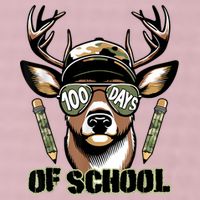 Are Here Deer Hunting 100th Day Of School 25L Jumbo Tote