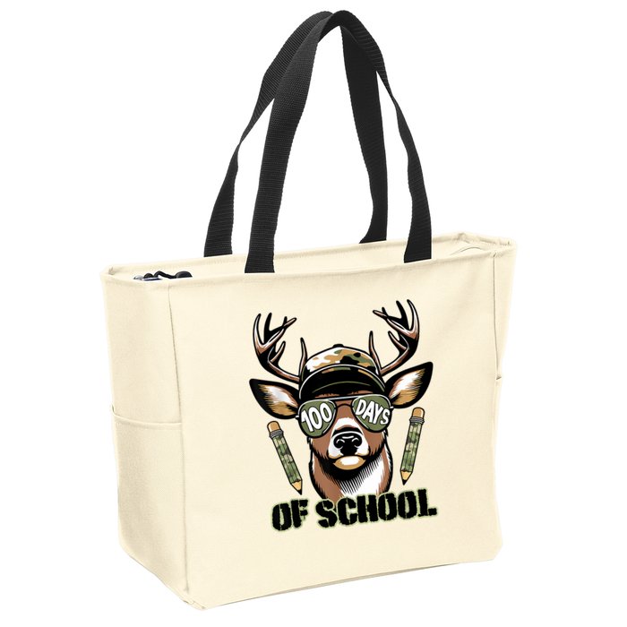 Are Here Deer Hunting 100th Day Of School Zip Tote Bag
