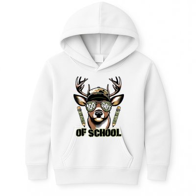 Are Here Deer Hunting 100th Day Of School Kids Hoodie
