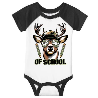 Are Here Deer Hunting 100th Day Of School Infant Baby Jersey Bodysuit