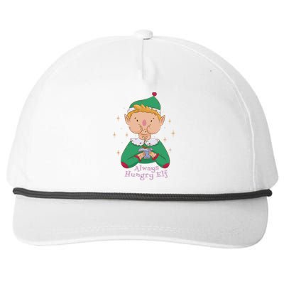 Always Hungry Elf Snapback Five-Panel Rope Hat