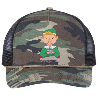 Always Hungry Elf Retro Rope Trucker Hat Cap