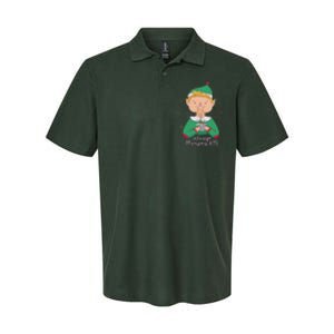 Always Hungry Elf Softstyle Adult Sport Polo