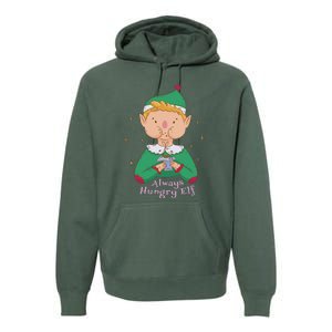 Always Hungry Elf Premium Hoodie