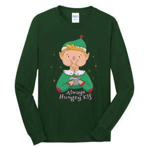 Always Hungry Elf Tall Long Sleeve T-Shirt