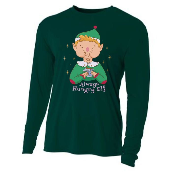 Always Hungry Elf Cooling Performance Long Sleeve Crew