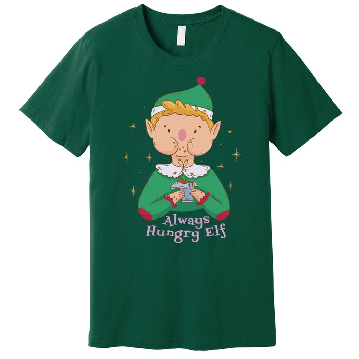 Always Hungry Elf Premium T-Shirt