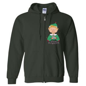 Always Hungry Elf Full Zip Hoodie