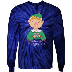 Always Hungry Elf Tie-Dye Long Sleeve Shirt