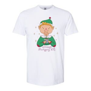 Always Hungry Elf Softstyle CVC T-Shirt