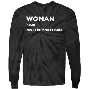 Adult Human Female Tie-Dye Long Sleeve Shirt