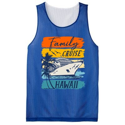 Aloha Hawaii Family Cruise Vacation Trip Cool Gift Mesh Reversible Basketball Jersey Tank