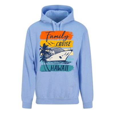 Aloha Hawaii Family Cruise Vacation Trip Cool Gift Unisex Surf Hoodie