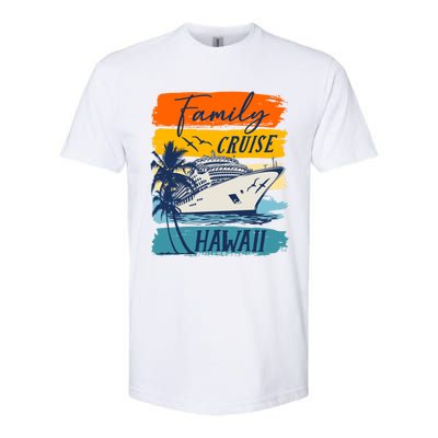 Aloha Hawaii Family Cruise Vacation Trip Cool Gift Softstyle CVC T-Shirt