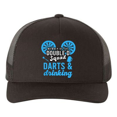 Adult Humor For Dart Player In Pub Funny Dart Yupoong Adult 5-Panel Trucker Hat