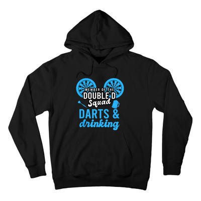 Adult Humor For Dart Player In Pub Funny Dart Tall Hoodie