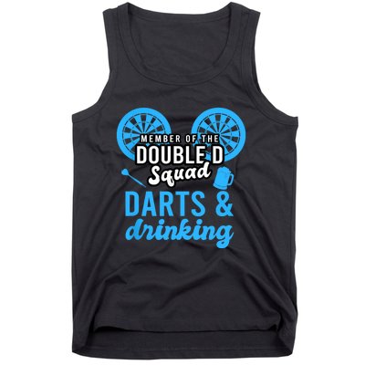 Adult Humor For Dart Player In Pub Funny Dart Tank Top