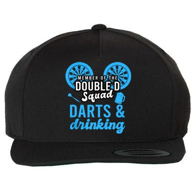 Adult Humor For Dart Player In Pub Funny Dart Wool Snapback Cap