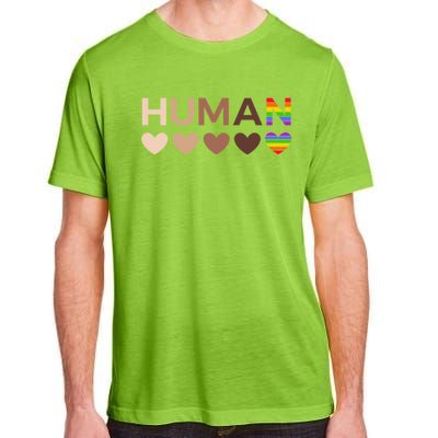 Allinclusive Hearts For Blm Racial Justice And Hu Equality Meaningful Gift Adult ChromaSoft Performance T-Shirt