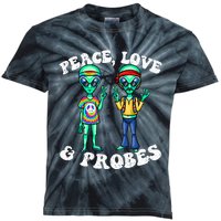 Alien Humor Funny Alien Lover Funny UFO Believe In Alien Kids Tie-Dye T-Shirt